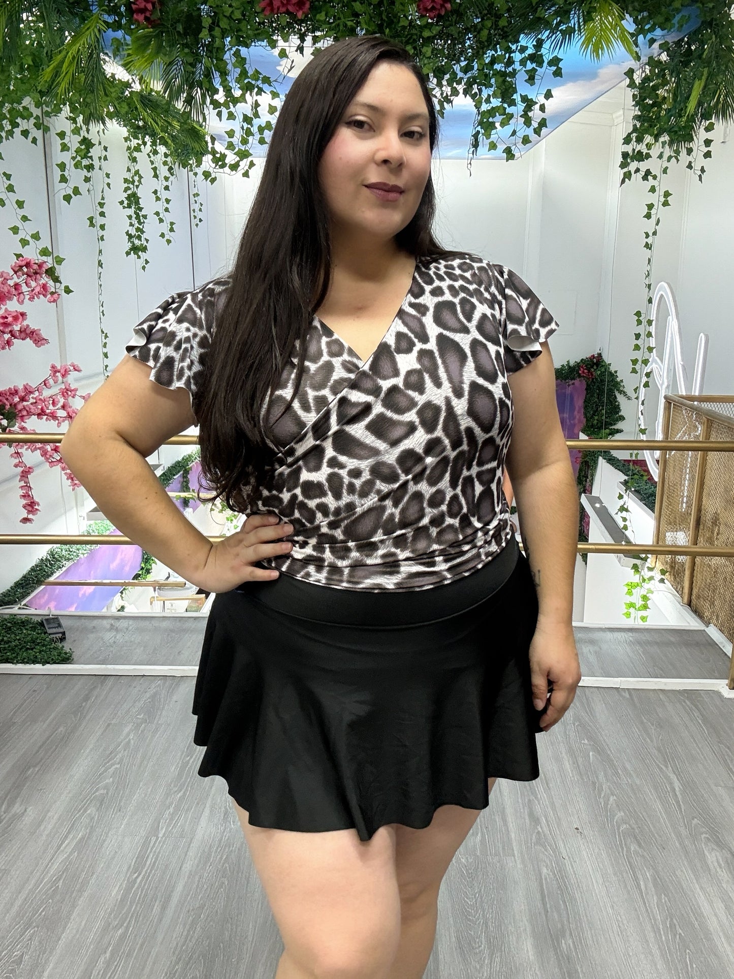 Top Cleopatra L/XL con mangas selecciona color