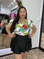 Top Cleopatra L/XL con mangas selecciona color