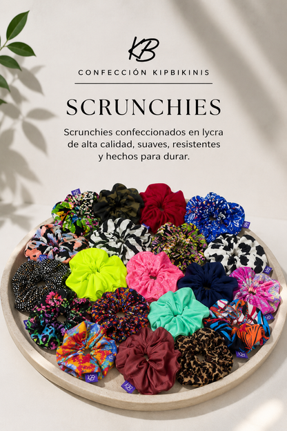Scrunchies confección propia