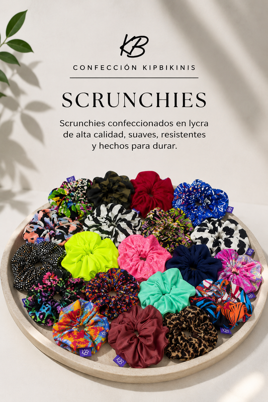 Scrunchies confección propia