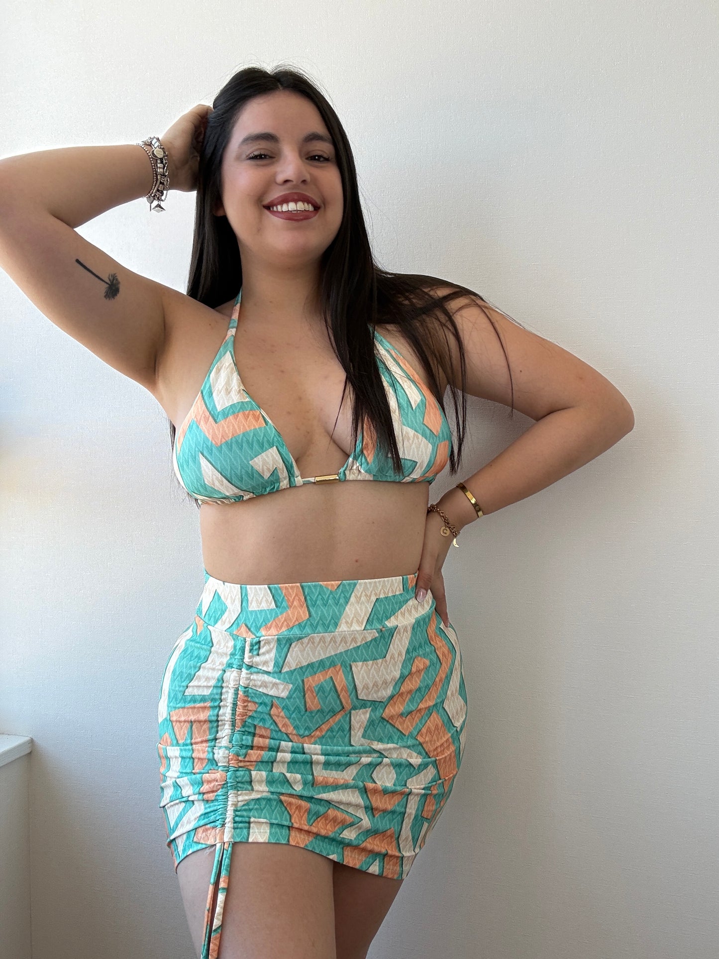 Bikinis 3 piezas Brasil S/M FALDA