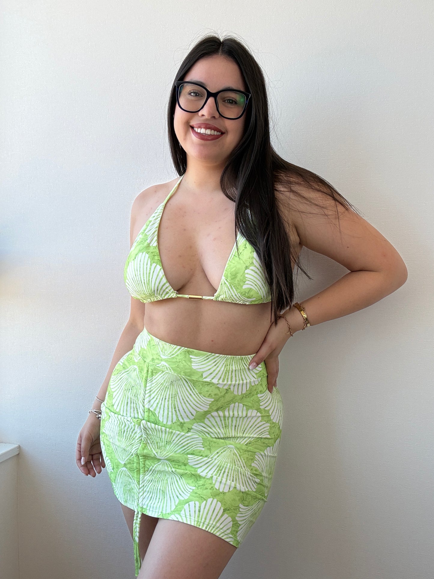 Bikinis 3 piezas Brasil S/M FALDA