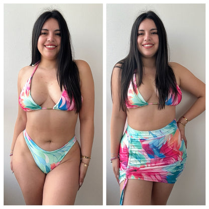 Bikini Brasil 3 piezas s/m selecciona color