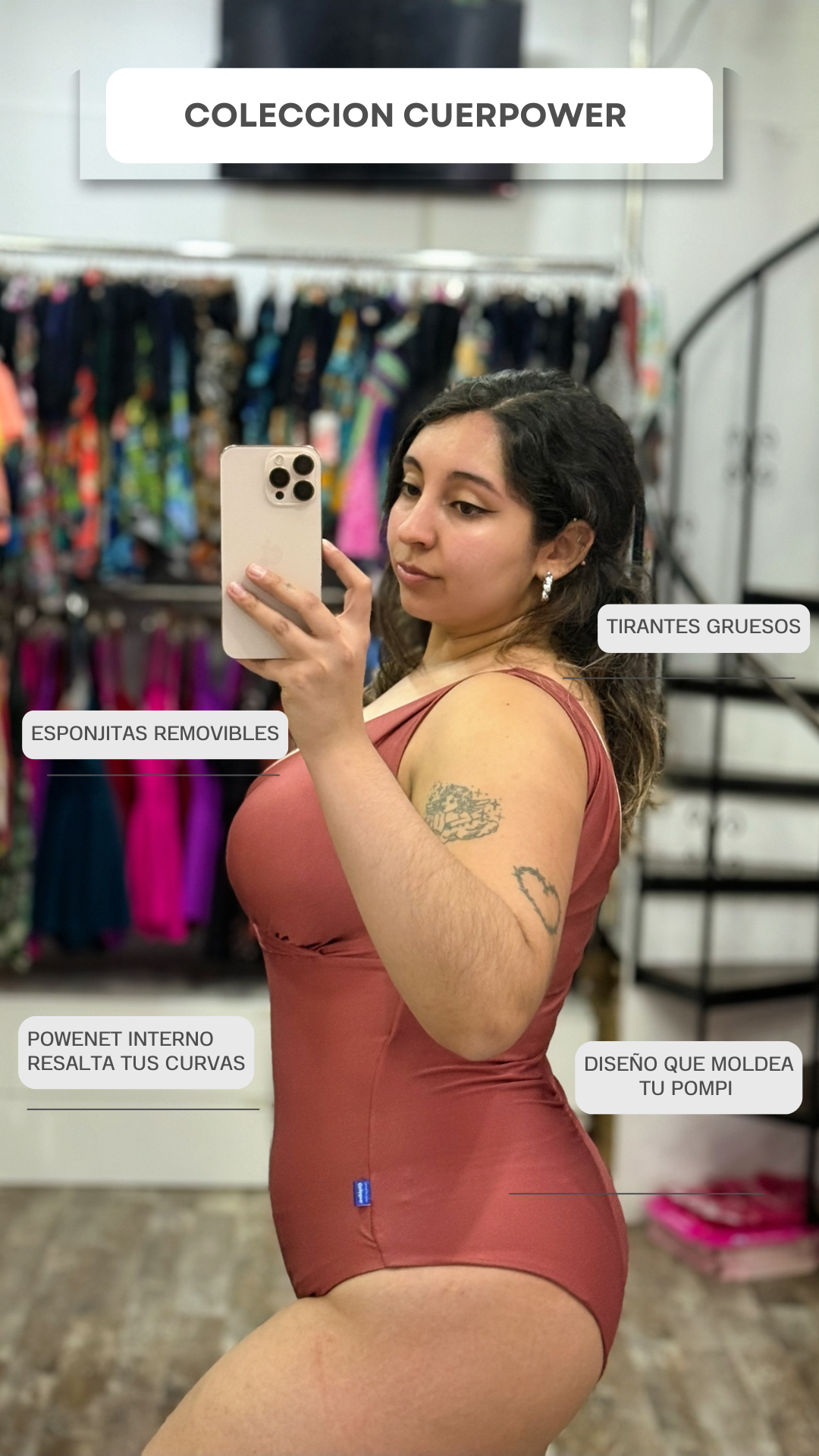 Enterito V moldeador powernet colección CUERPAWER