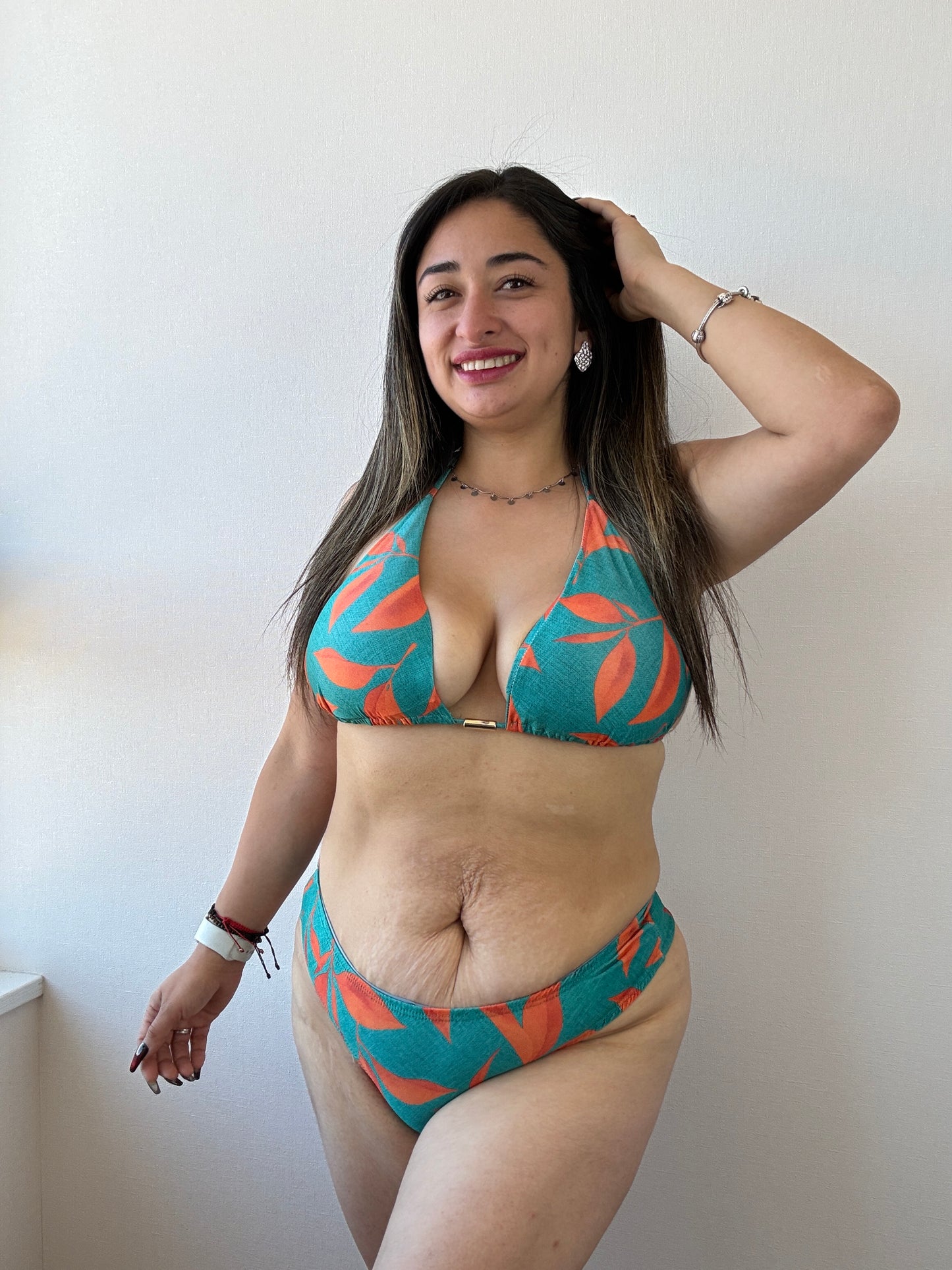 Bikinis 3 piezas Brasil L/XL FALDA tul