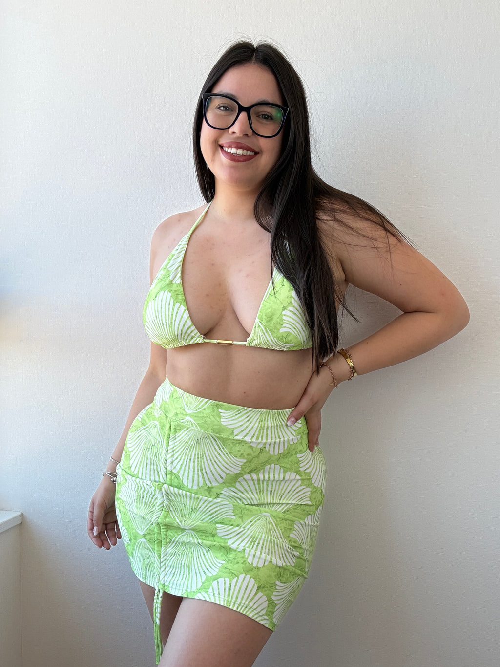 Bikinis 3 piezas Brasil S/M FALDA