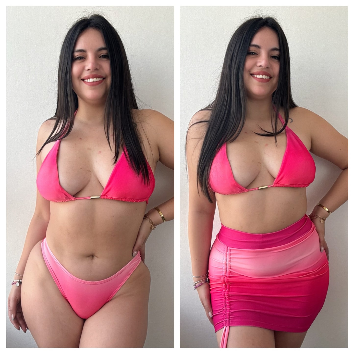 Bikini Brasil 3 piezas s/m selecciona color